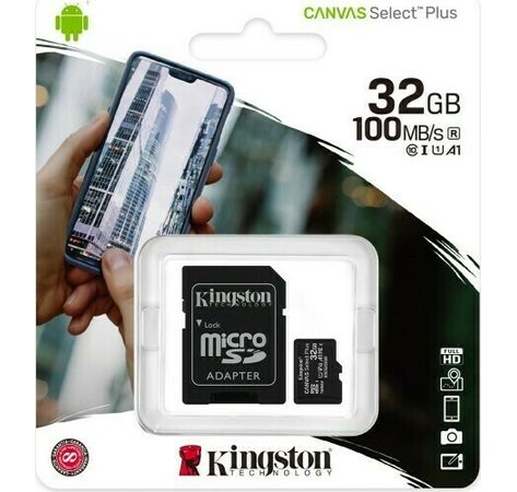 Kingston Technology 32GB MICROSDHC CANVAS SELECT