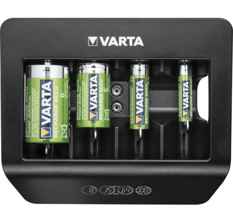 VARTA LCD Universal Charger+ Batterie Ladegerät