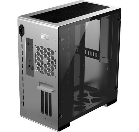 Jonsbo U5S Midi-Tower, Tempered Glass - silber