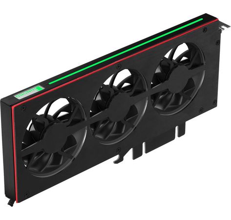 Jonsbo VF-1 PCI Kühler 3x 80mm, GPU Lüfter - schwarz