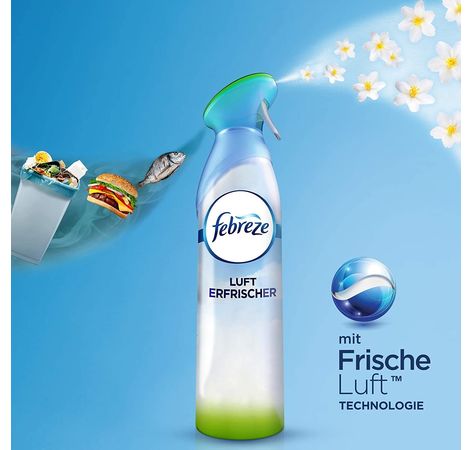 6er Pack Febreze Lufterfrischer Raumduft Weihnachtsduft Vanille Spray 300ml