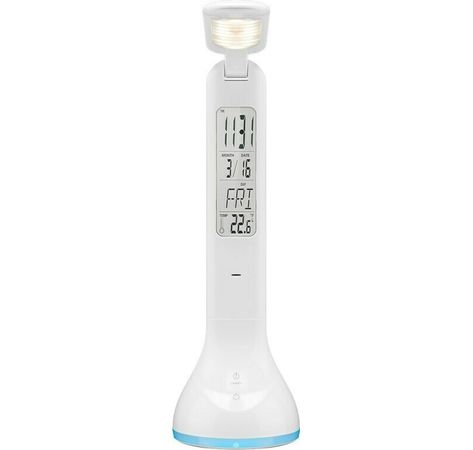 LED Schreibtischleuchte Mood Light + Calendar; LED Schreibtischleuchte Mood Light + Calendar, Weiß - Innenbeleuchtung für Arbeitszimmer, Kinderzimmer, Schlafzimmer oder Büro