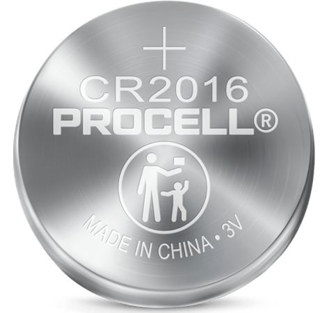 Duracell Procell Lithium CR2016 Knopfzellenbatterien 5er Blister
