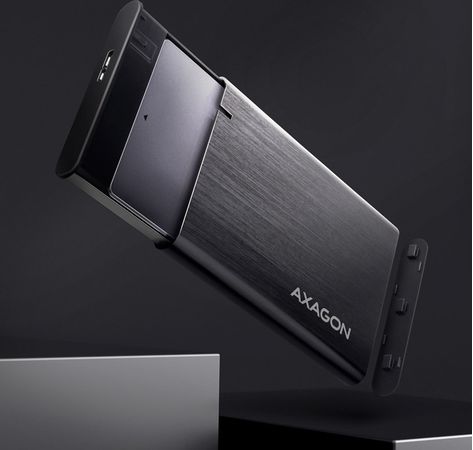 AXAGON EE25-A6M USB3.0 - SATA 6G 2.5" externes Festplattengehäuse - schwarz