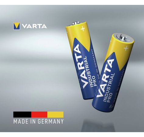 VARTA Industrial PRO Alkaline Batterie 1,5V AA LR6 MN1600 Mignon 1er