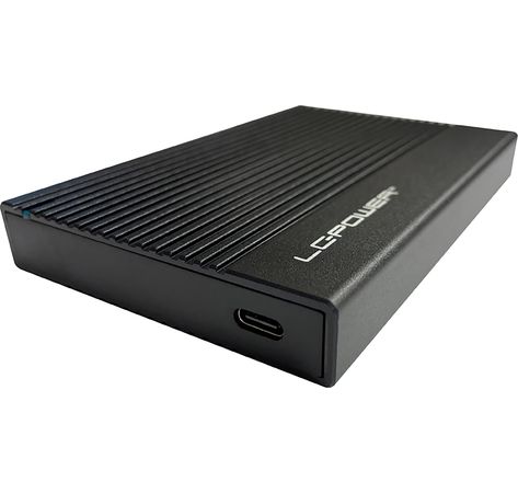 HDD ACC LC-Power LC-25U3-C Black 2,5 USB-C 3.2