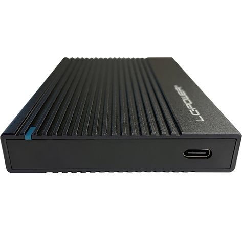 HDD ACC LC-Power LC-25U3-C Black 2,5 USB-C 3.2
