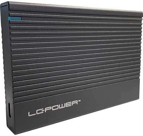 HDD ACC LC-Power LC-25U3-C Black 2,5 USB-C 3.2