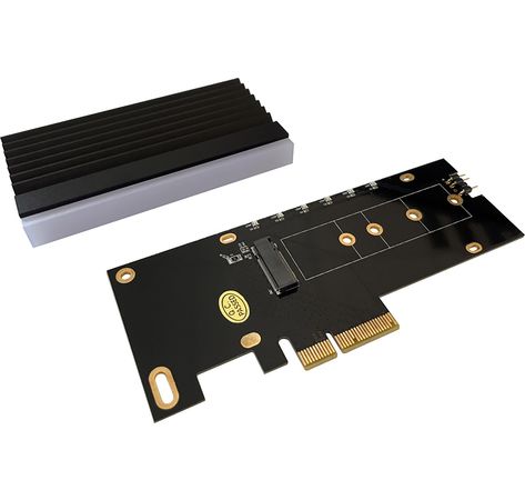 LC-Power LC-PCI-M2-NVME-ARGB PCI-Controller für eine M.2-NVMe-SSD