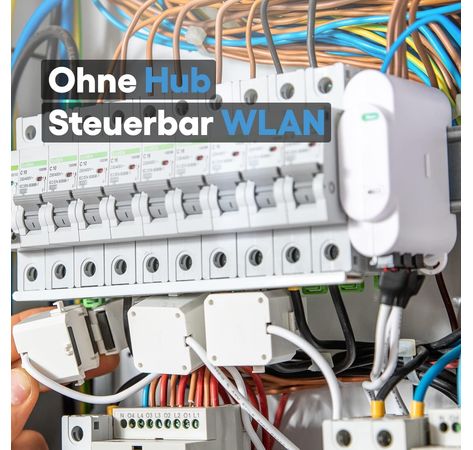 Home Shelly 3EM WLAN Stromzähler 3x 120A Inkl. 3 Klemmen Messfunktion