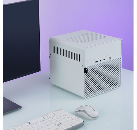 Jonsbo N2 Mini-ITX Gehäuse - weiß