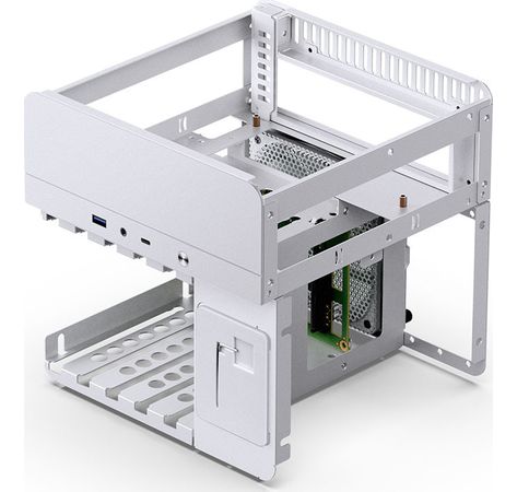 Jonsbo N2 Mini-ITX Gehäuse - weiß