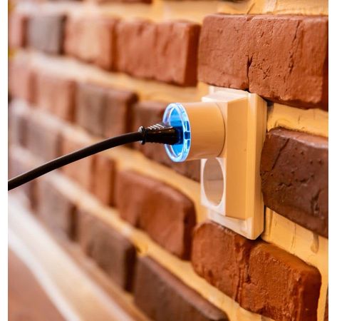 Home Shelly Plus Plug S Gen2 Wi-Fi Smart-Steckdose 1x 10A Messfunktion weiß
