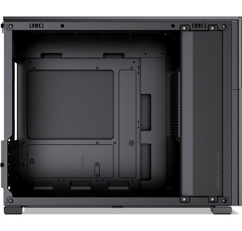 Jonsbo D31 Screen mATX Gehäuse, Tempered Glass - schwarz
