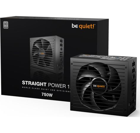be quiet! Straight Power 12 Netzteil 80 PLUS Platinum, ATX 3.0, PCIe 5.0 - 750 Watt