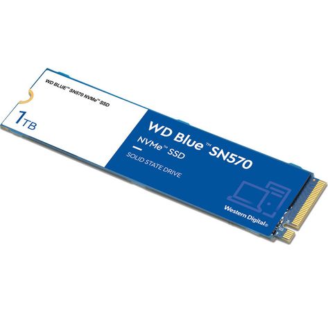 SSD WD Blue SN570 M.2 1TB PCIe Gen3 x4 2280 NVMe