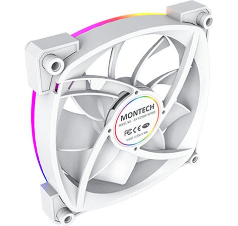 Montech AX120 PWM ARGB Lüfter - 120mm, weiß