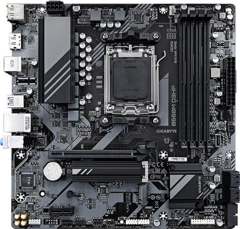 GIGABYTE B650M D3HP, AMD B650 Mainboard - Sockel AM5, DDR5