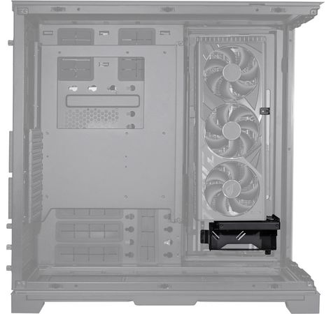 Lian Li O11DEXL-1W Upright GPU-Bracket - weiß