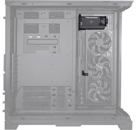 Lian Li O11DEXL-1W Upright GPU-Bracket - weiß