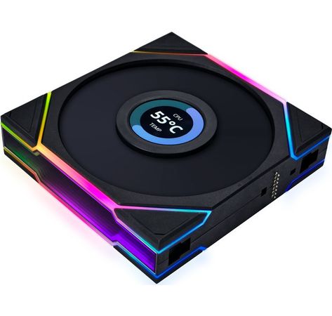 Lian Li UNI FAN TL LCD Series Lüfter - 120mm, schwarz