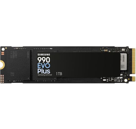 Samsung 990 Evo Plus NVMe 2.0 SSD, PCIe 4.0 x4 / 5.0 x2, Typ 2280 - 1 TB