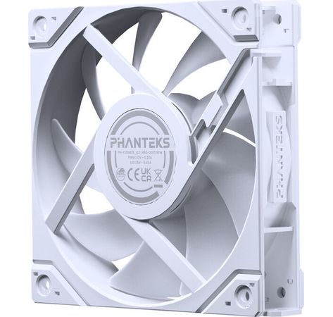 PHANTEKS M25 Gen2 PWM D-RGB Lüfter, 3er-Pack - Reverse Blade, 120mm, weiß