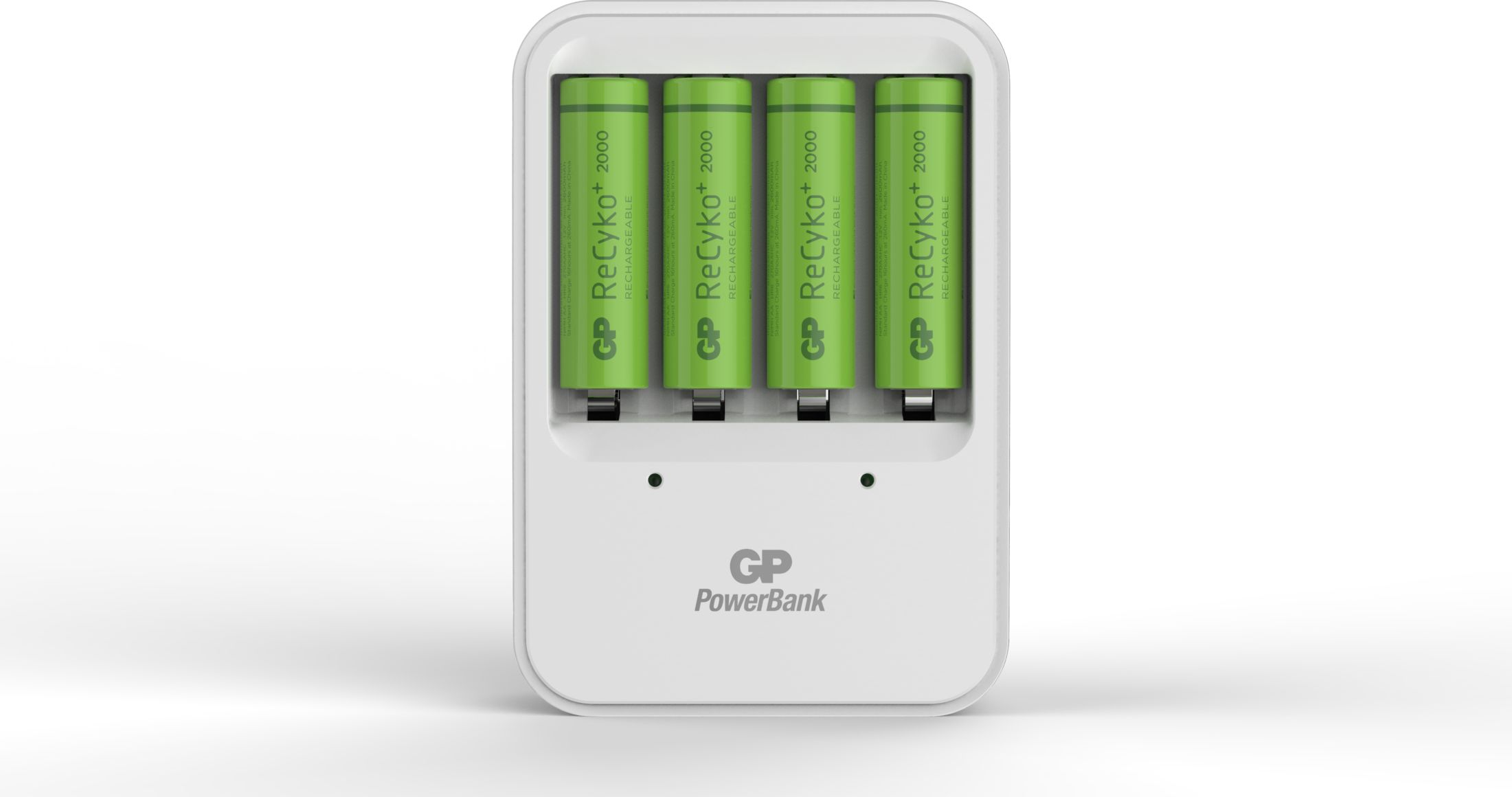 GP Akku-Ladegerät PB420 mit 4 Batterien Batterie Aufladegerät 130420GS200AAHCC4 