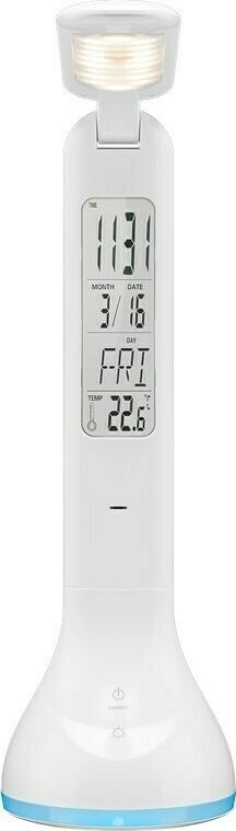 LED Schreibtischleuchte Mood Light + Calendar; LED Schreibtischleuchte Mood Light + Calendar, Weiß - Innenbeleuchtung für Arbeitszimmer, Kinderzimmer, Schlafzimmer oder Büro