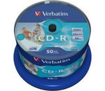 VERBATIM 50er CD-R Spindel wide print. no ID Brand