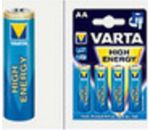 VARTA Batterie HighEnergy Mignon AA LR6 1,5V 4er-Bli