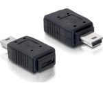 Delock® Adapter USB mini Stecker > USB micro-B Buchse