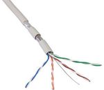 LogiLink® FTP Cat.5e Verlegekabel, AWG 26, PVC, 100m Rolle