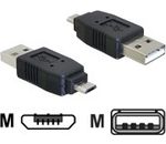 USB Adapter micro B-Stecker - USB2.0 A-Stecker, Delock [65036]