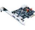 Mcab 7100090 PCIe (x1), 2x USB3.0, inkl. Low Profile