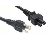 Netzkabel für NB Japan, Netzstecker an 3-pol Bu., 1,8m, Good Connections