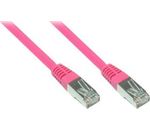 Cat. 6 Patchkabel, SSTP/PiMF, PVC, 250MHz, 5m, magenta