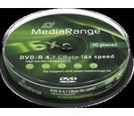 MediaRange DVD-R 16x 10pcs Spindel