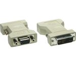 analoger DVI/VGA Adapter; DVI 24+5 Stecker -> VGA 15 pin Buchse