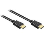High-Speed-HDMI-Kabel mit Ethernet, vergoldete Stecker, 3m