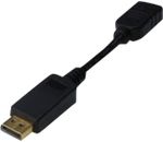 ASSMANN Adapterkabel DisplayPort Stecker auf HDMI Buchse 0,15m AW28