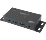 USB 3.0 HUB, 4-Port, Metall Gehäuse, Logilink® [UA0149]