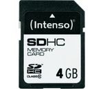 SD Card 4GB Intenso Class10