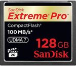 Sandisk COMPACT FLASH CARD 128GB