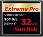 Sandisk COMPACT FLASH CARD 32GB