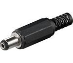 DC-Stecker mit Knickschutz; DC 1555 K