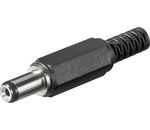 DC-Stecker mit Knickschutz; DC 17475 K