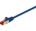 CAT 6 Netzwerkkabel S/FTP; CAT 6-0050 S/FTP PIMF BLAU 0.50m