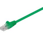 Cat 5e Netzwerkkabel U/UTP RJ 45 - Stecker ungeschirmt grün 10m