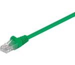 CAT 5e Netzwerkkabel, U/UTP; CAT 5-0200 U/UTP GRÜN 2m